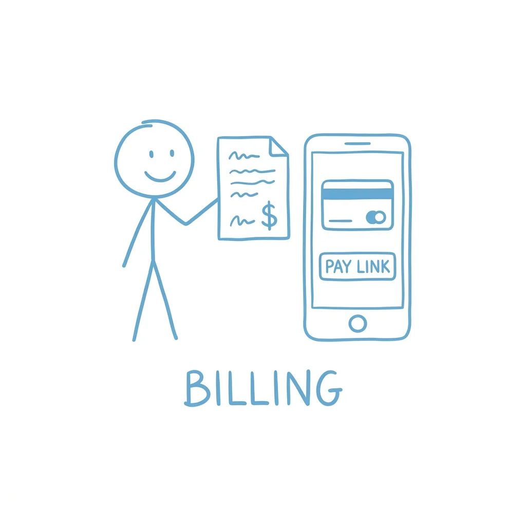 Billing & pay-by-link